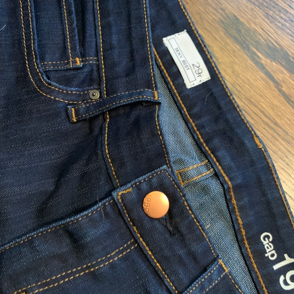 Gap sexy boot jeans size 29
